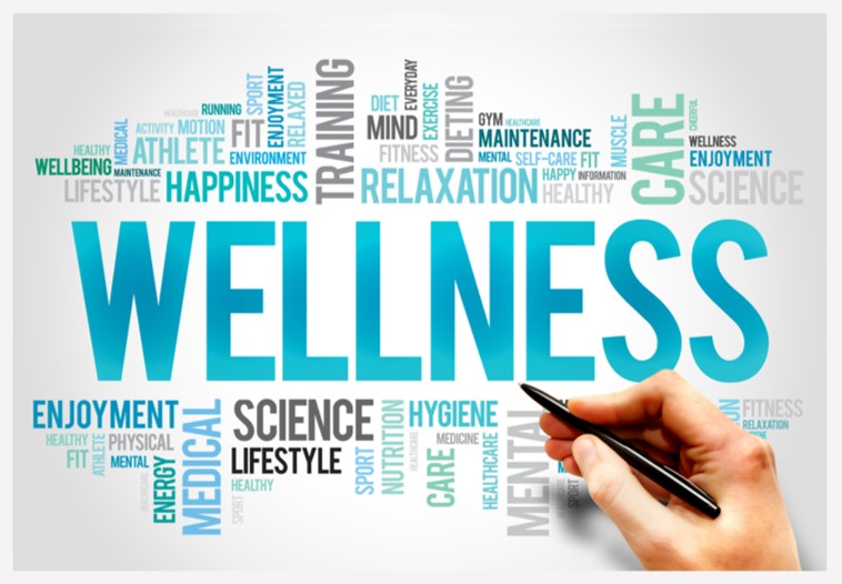 Wellness là sự kết hợp giữa sức khỏe thể chất và sức khỏe tinh thần