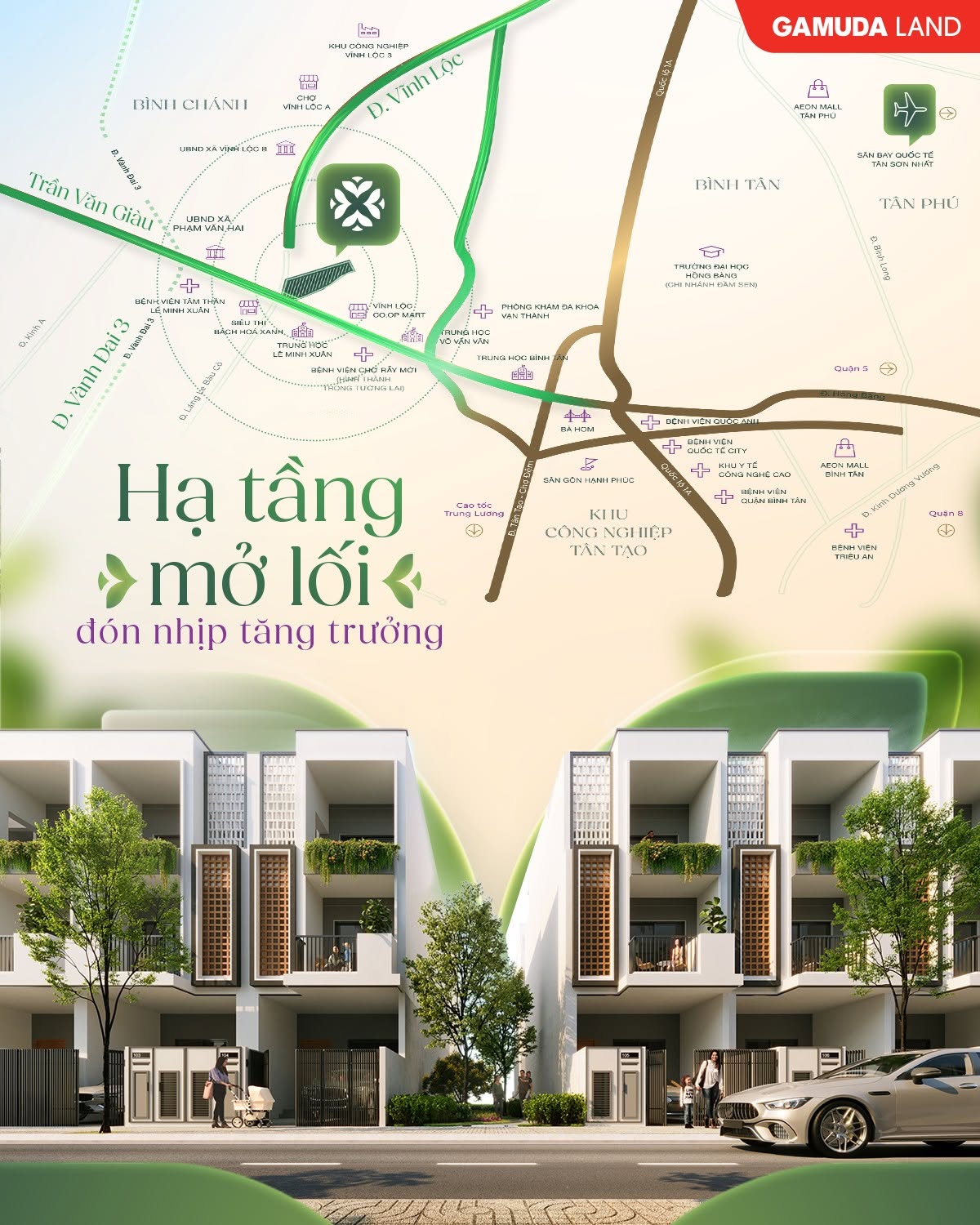 Hạ tầng mở lối đón nhịp tăng trưởng