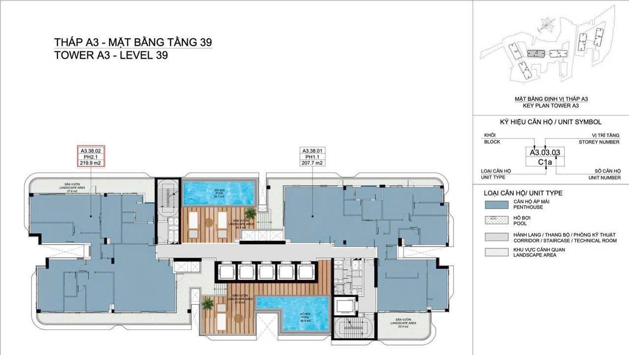 Penthouse Eaton Park A3.38.02