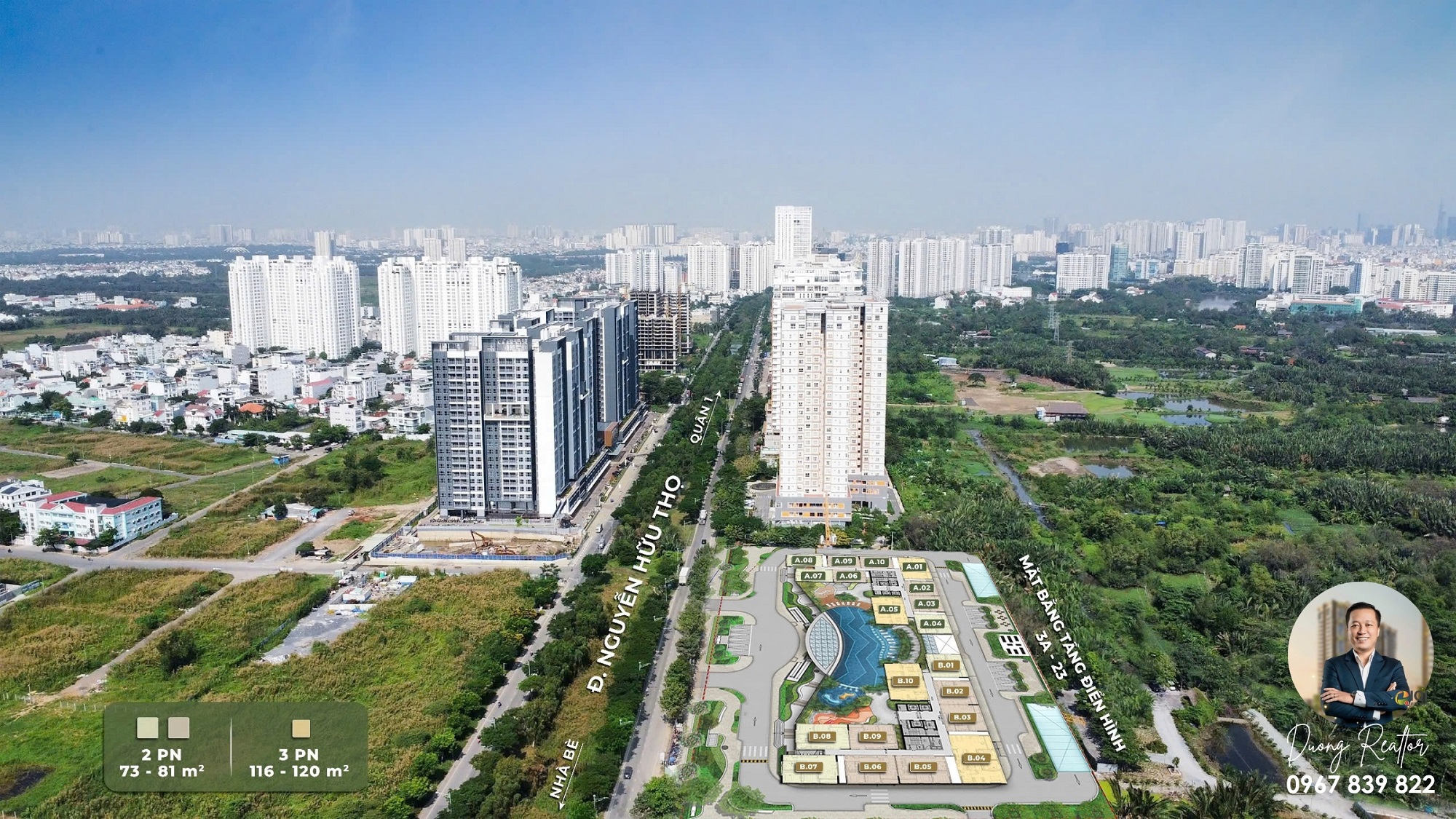 Mặt bằng Essensia Sky Nguyễn Hữu Thọ
