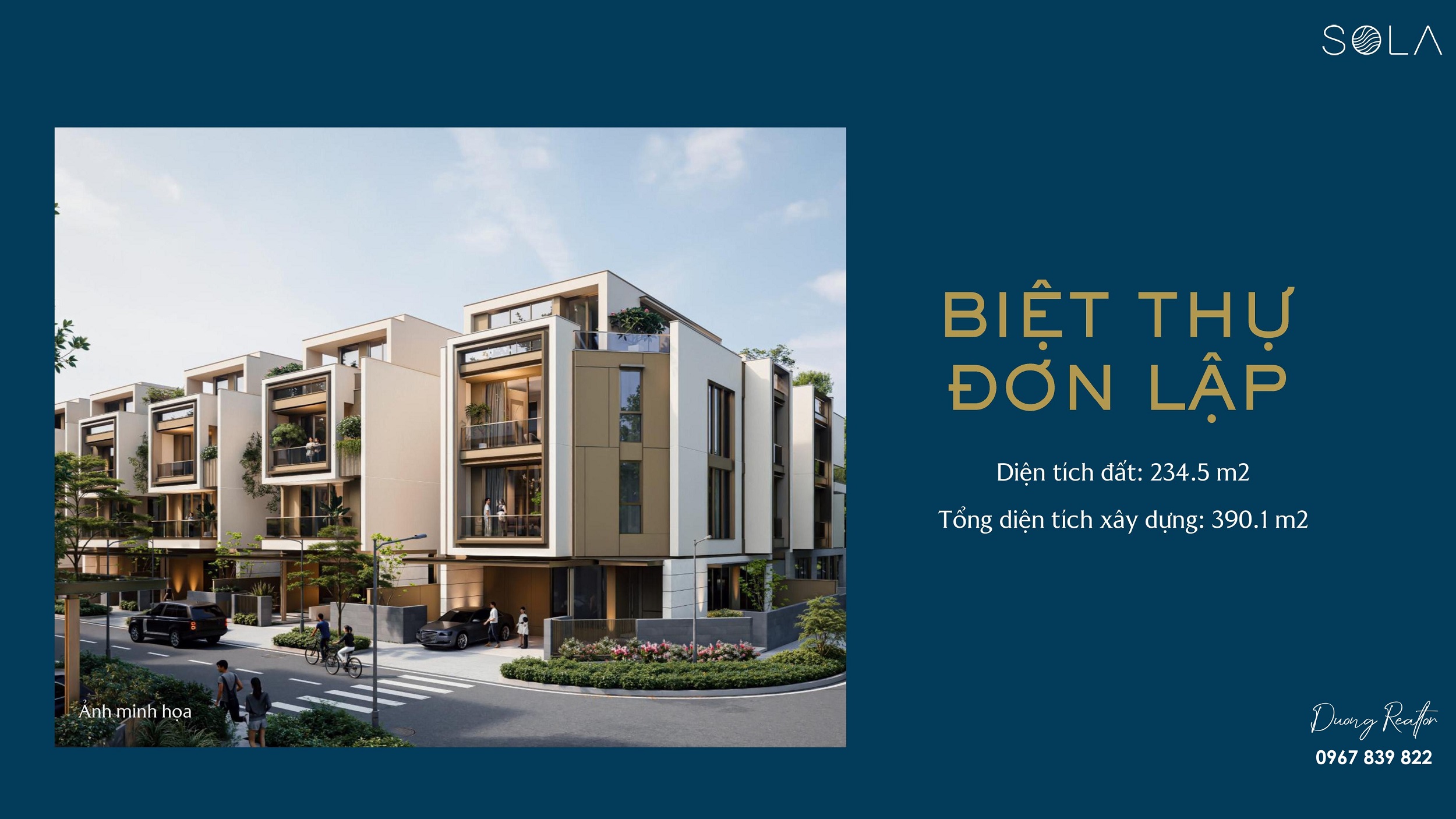 Biệt thự đơn lập SOLA