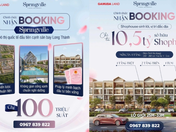 nhà phố SpringVille
