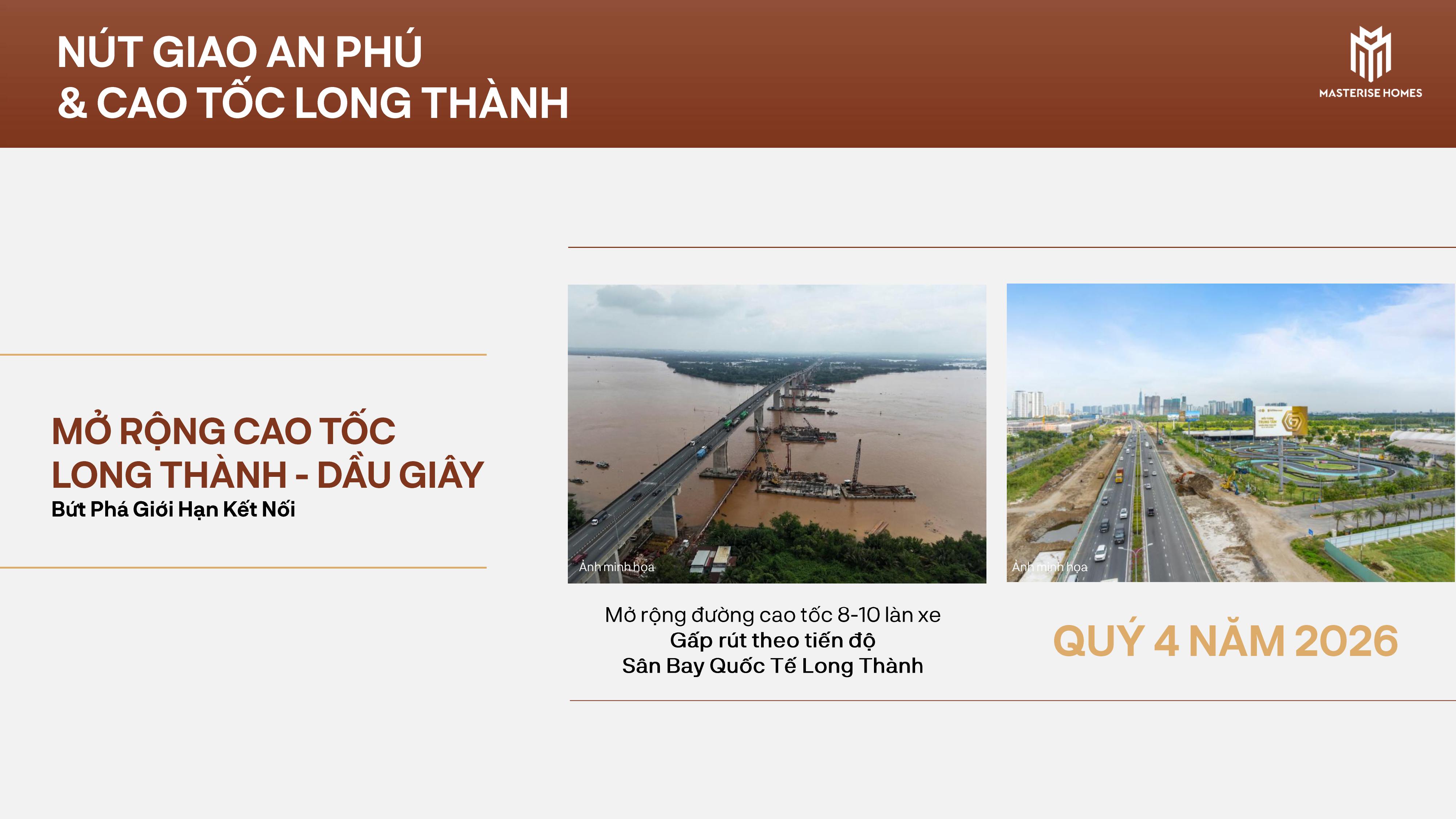 Mở rông cao tốc Long Thành 8-10 làn xe