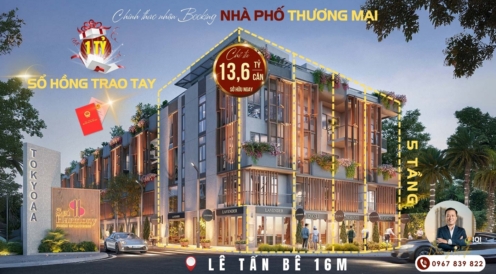 Nhà phố Sei Harmony Mặt Tiền Lê Tấn Bê Bình Tân