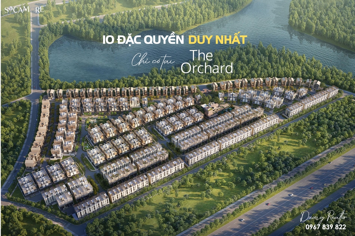 10 Đặc quyền duy nhất chỉ có tại The Orchard Sycamore
