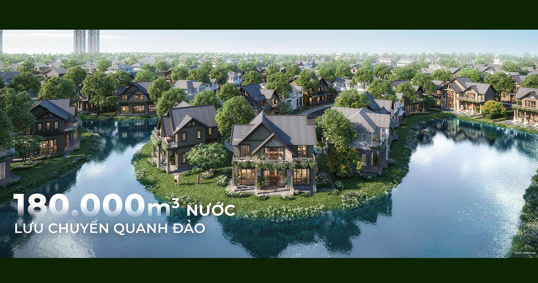 180.000m3 nước lưu chuyển quanh đảo