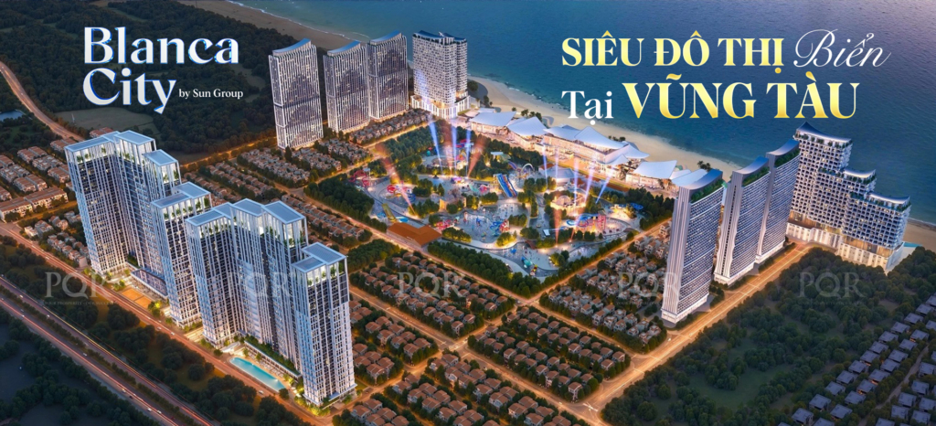 Nhà phố biệt thự Blanca City Vũng Tàu của Sun Group