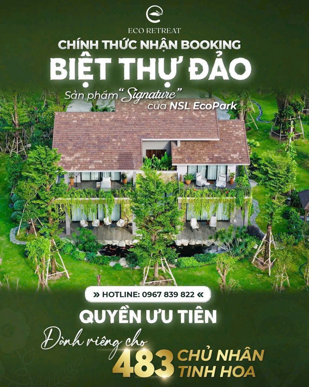 Chính thức nhận Booking Retreat Island