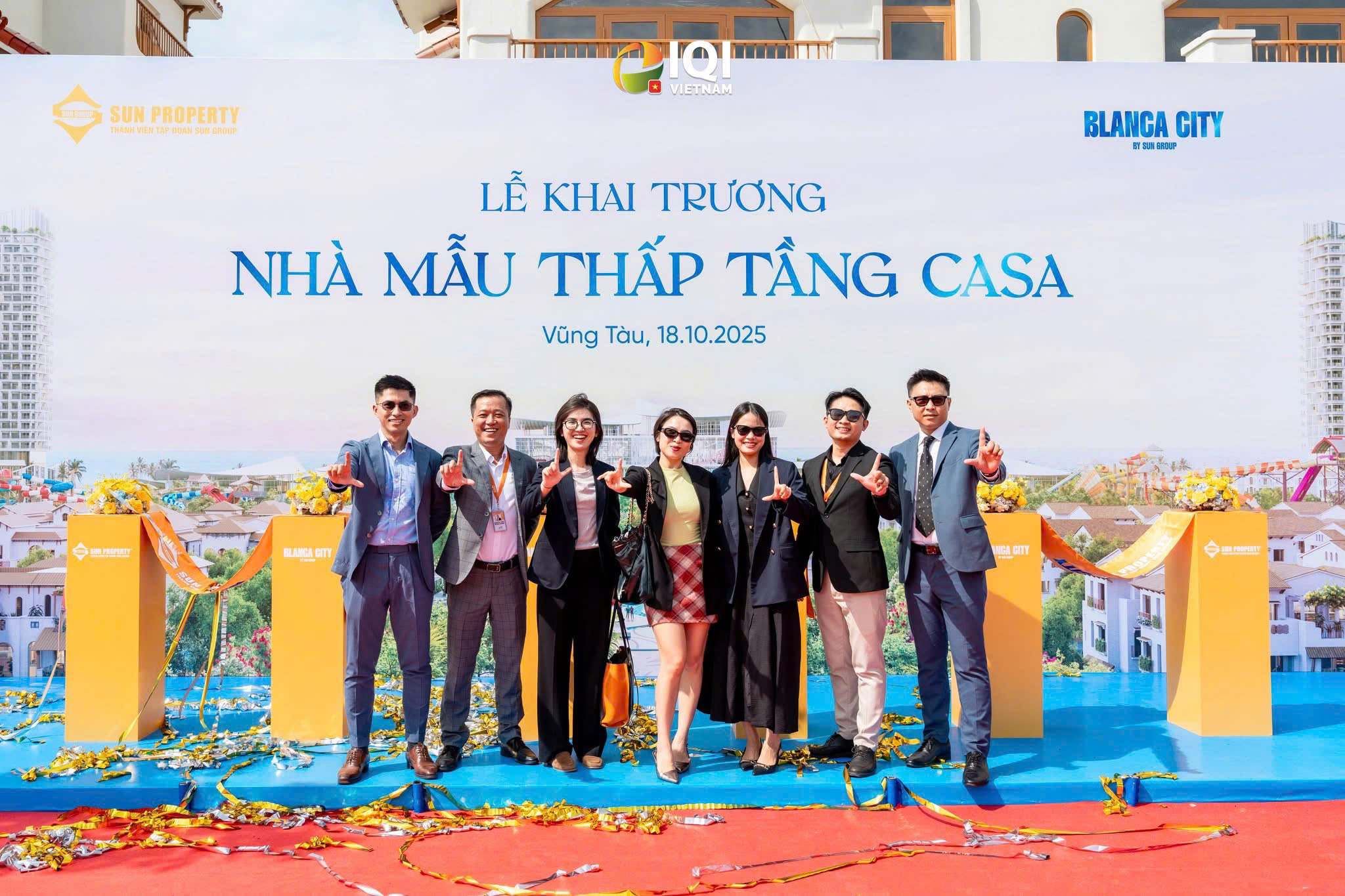 Khai trương nhà mẫu thấp tầng Casa Sun Blanca City Vũng Tàu 18.10.2025