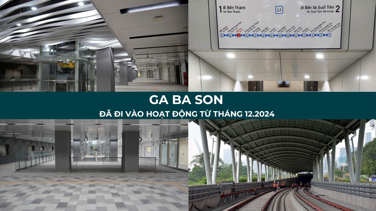 Liền kề ga ba Son tuyến Metro số 1