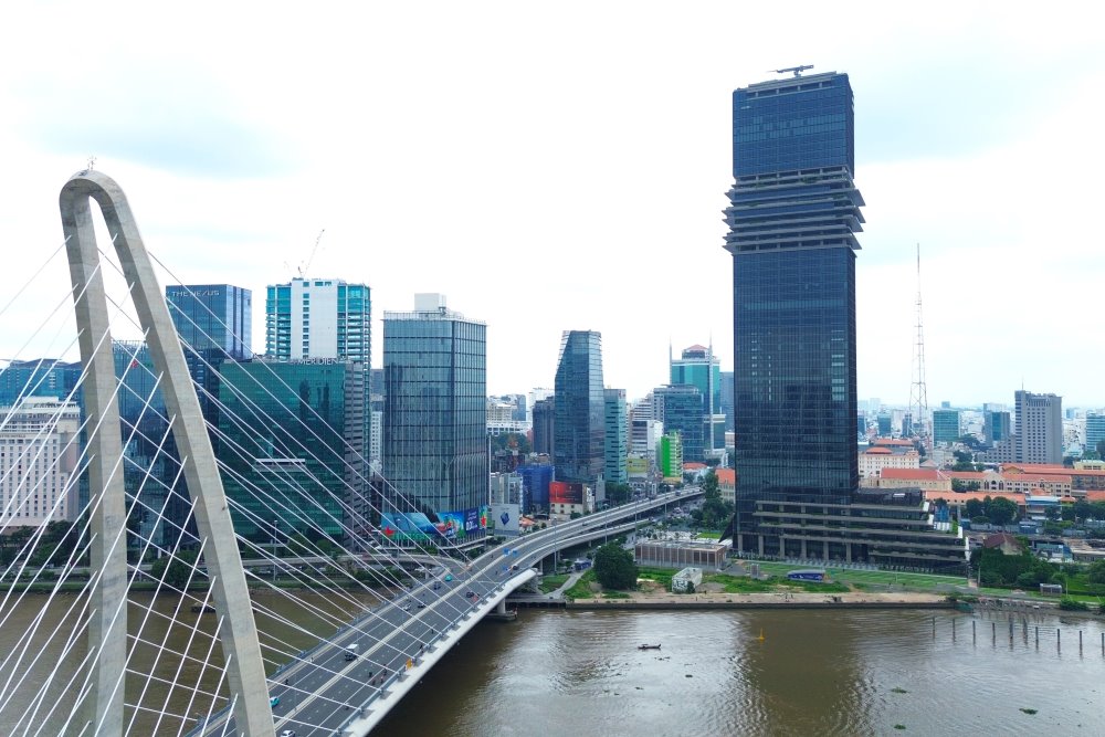 Vị trí chiến lược của tòa tháp Saigon Marina IFC