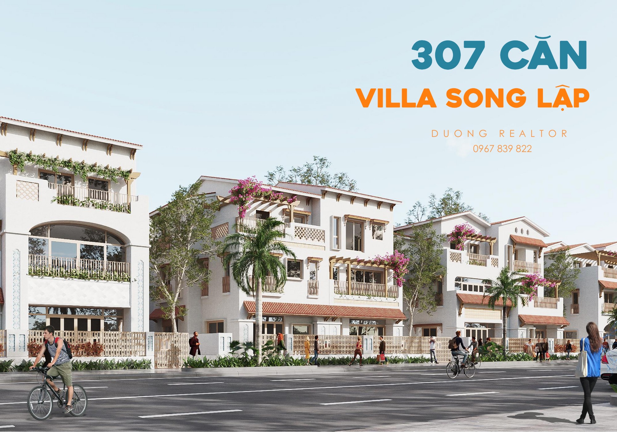 307 căn Biệt Thự Song Lập