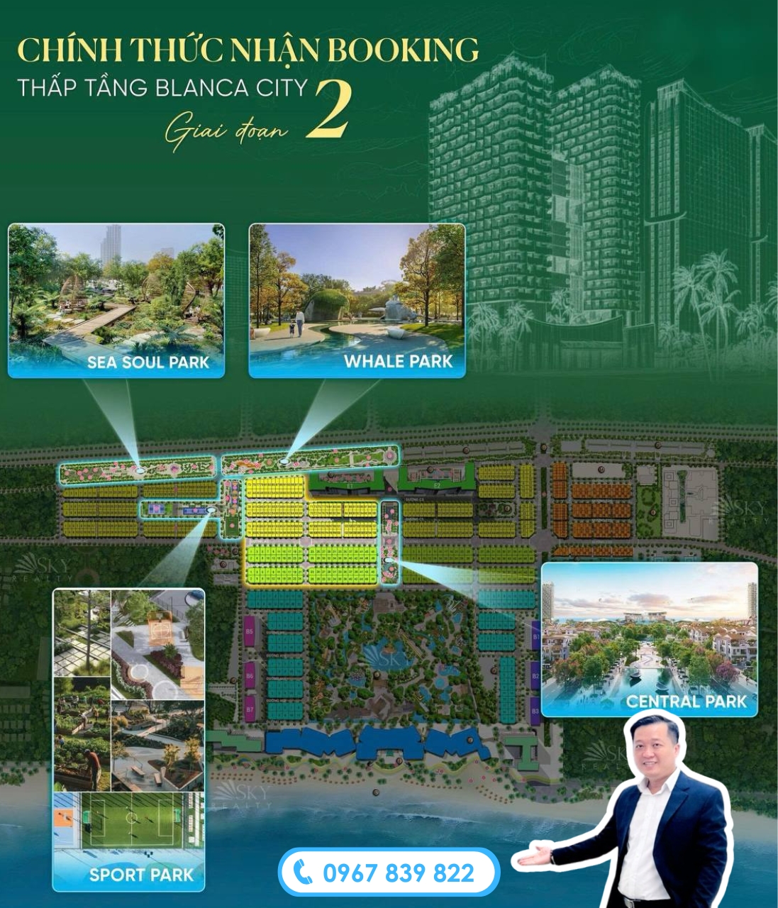 Booking Thấp tầng Casa Blanca City Giai Đoạn 2