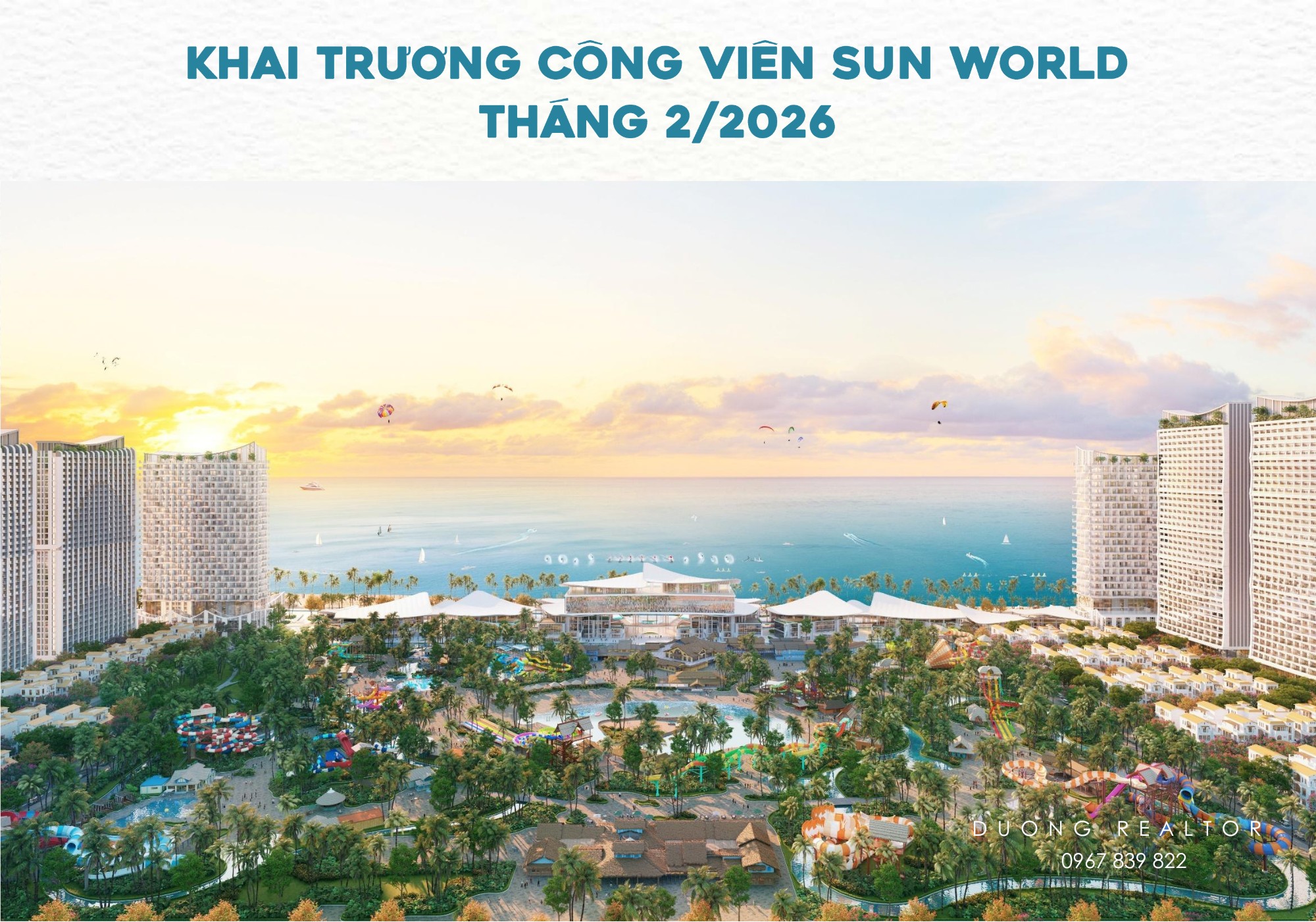 Khai trương công viên SunWorld vào tháng 22026 - Dịp Tết Nguyên Đán