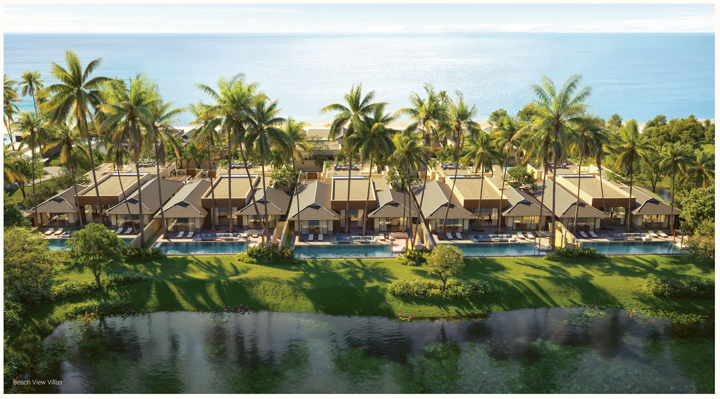 Phối cảnh Biệt thự Beach View Villa