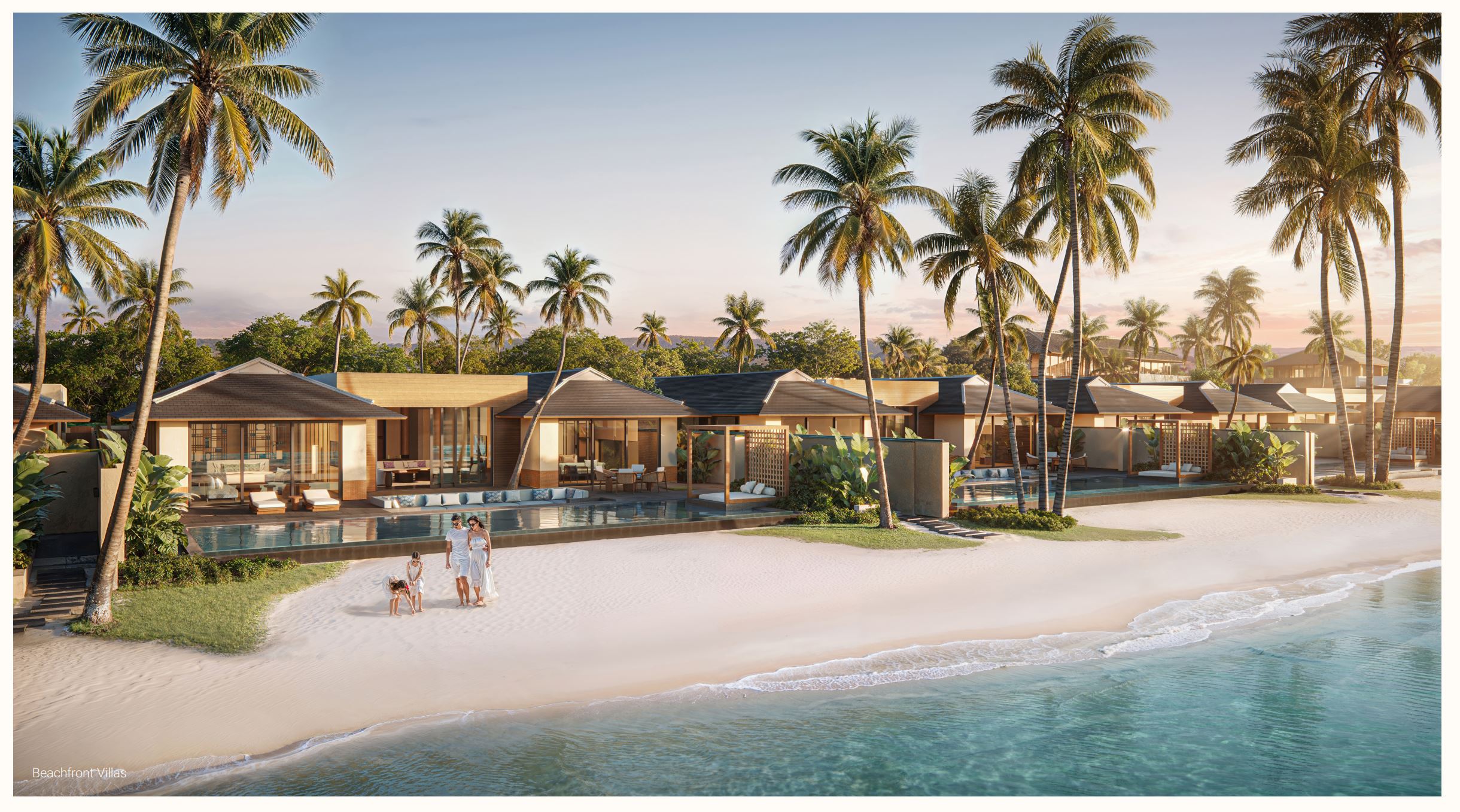 Phối cảnh biệt thự BeachFront Villa