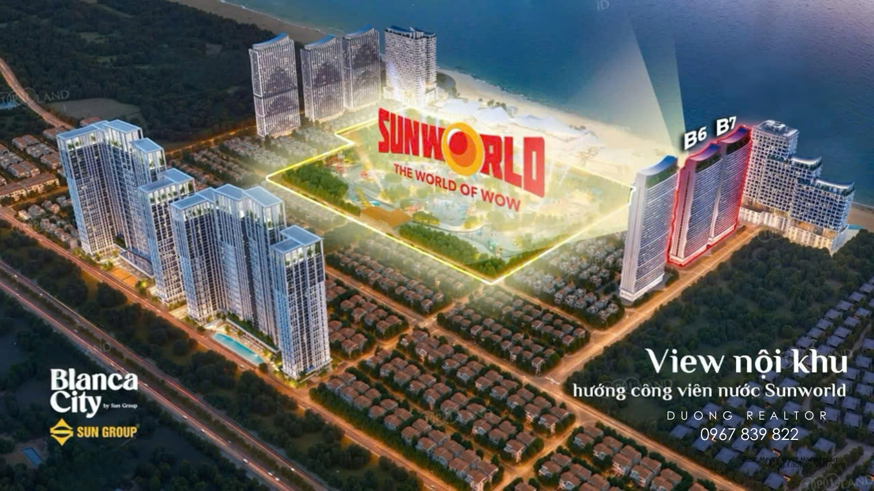 SunGroup chính thức giới thiệu 2 tháp căn hộ B6 B7