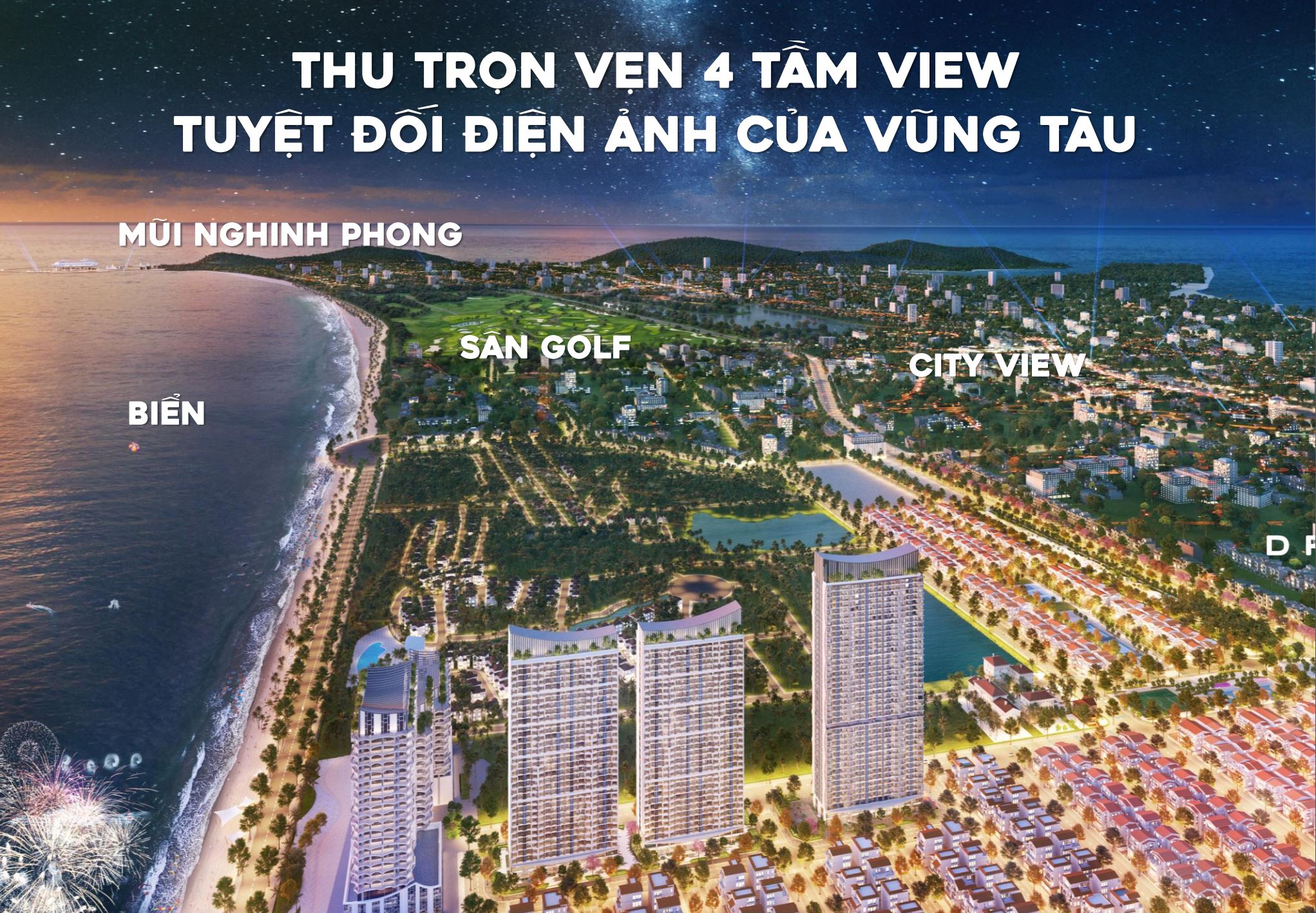 Thu trọn 4 tầm view tuyệt đối điện ảnh của Vũng Tàu
