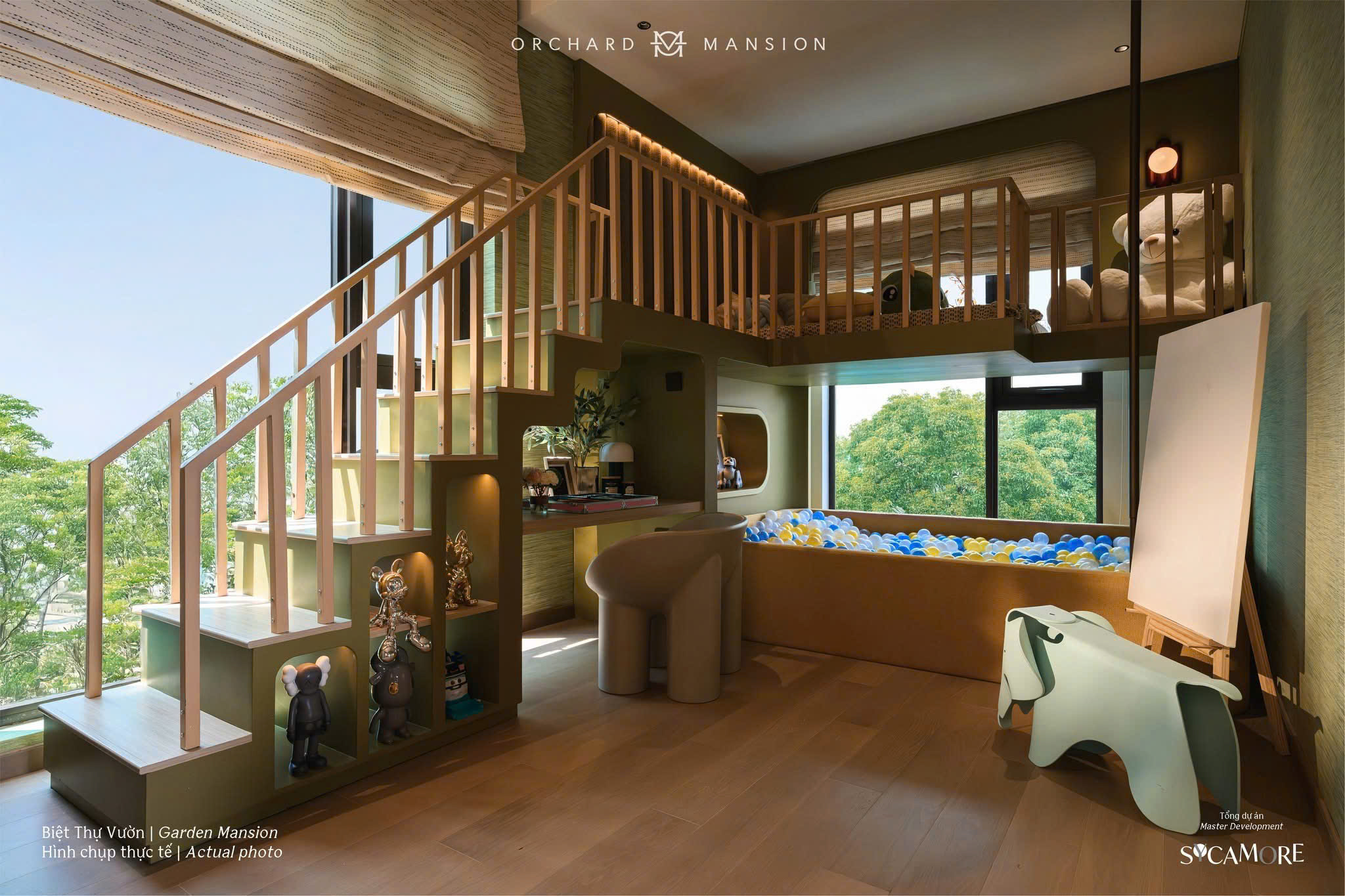 Hình thực tế Garden Mansion