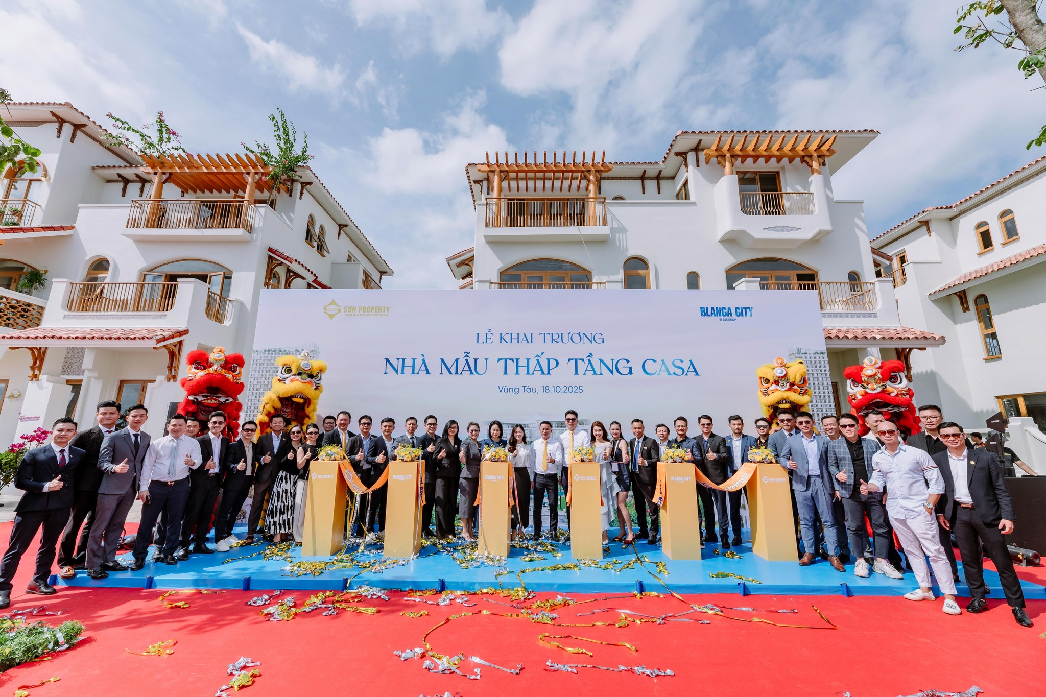 Khai trương nhà phố biệt thự Casa Blanca City Vung Tau