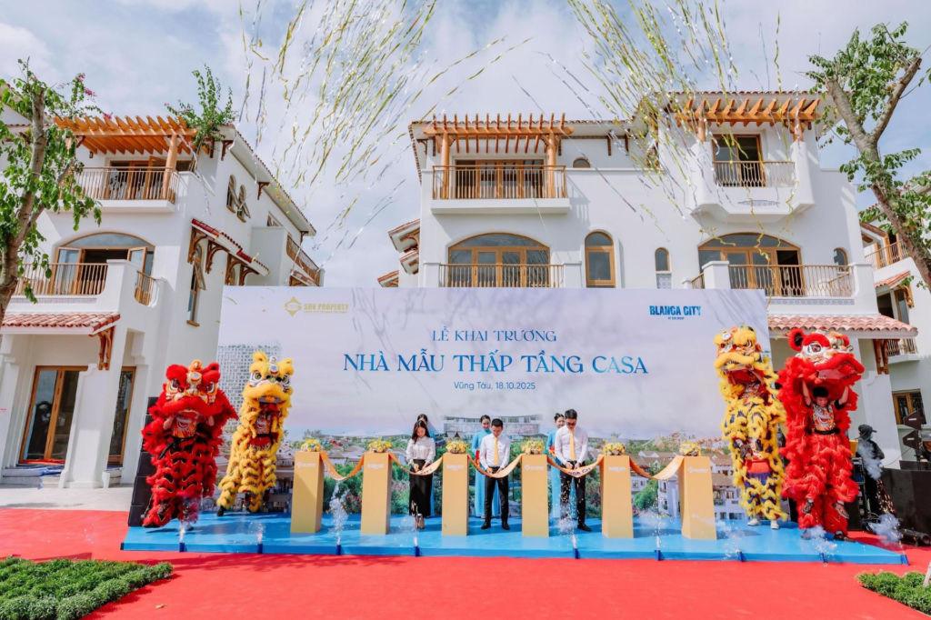 Lễ khai trương nhà mẫu thấp tầng Casa sáng ngày 18.10.2025