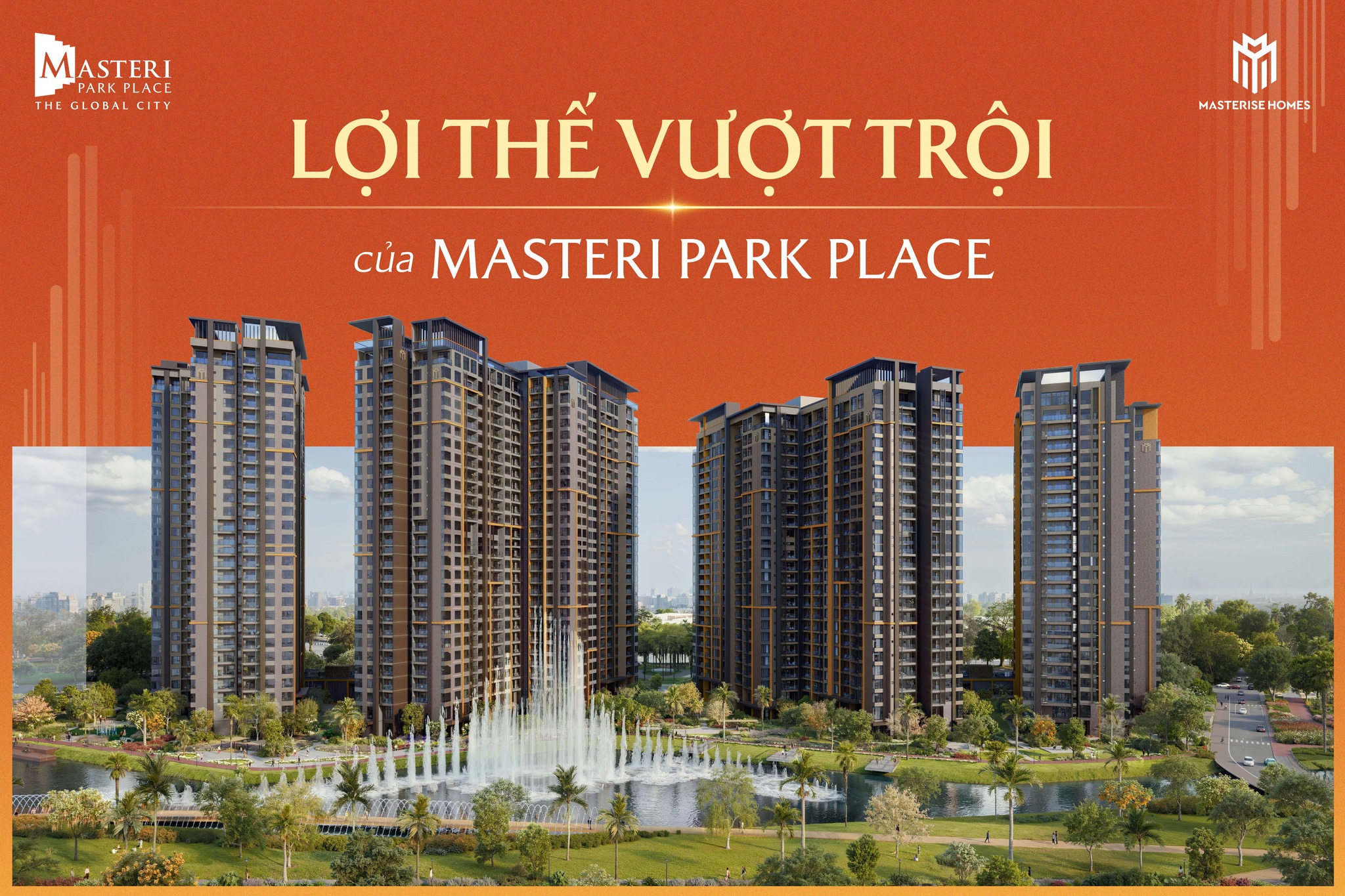 Lợi thế vượt trội Masteri Park Place