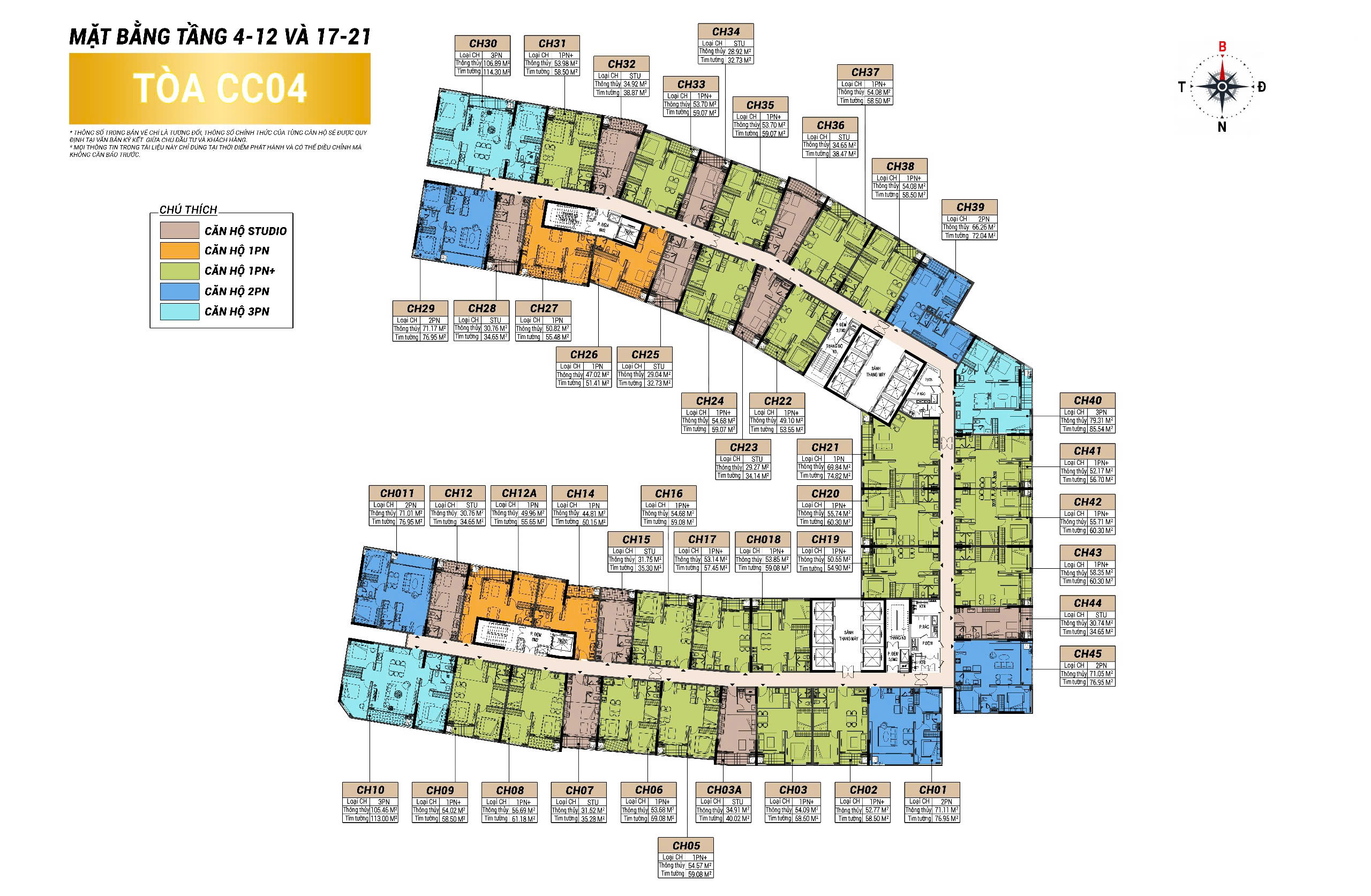 Mat-bang-thap-can-ho-The-Charm-Sun-Nha-Trang