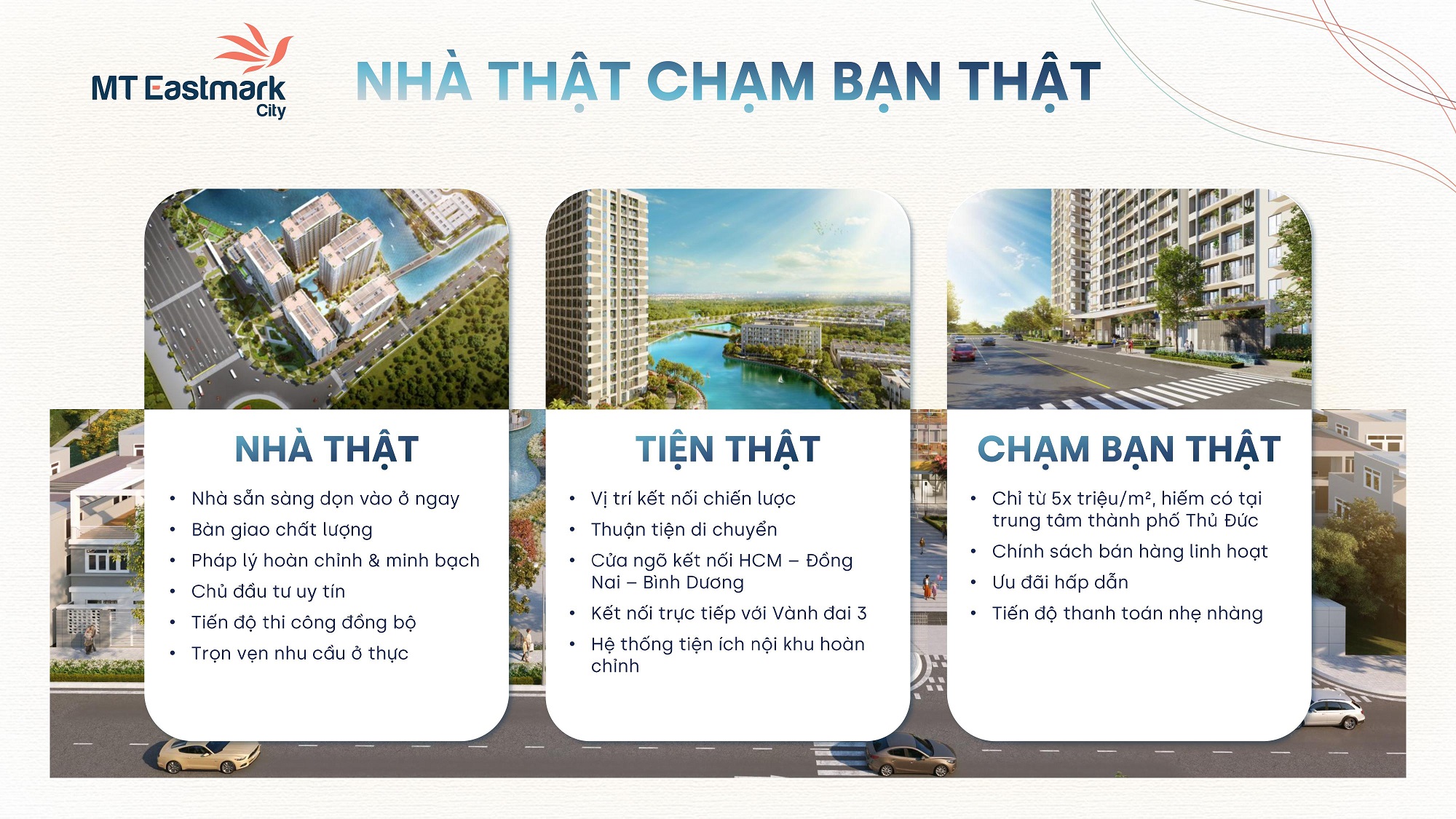 Nhà THẬT MT EASTMARK CITY