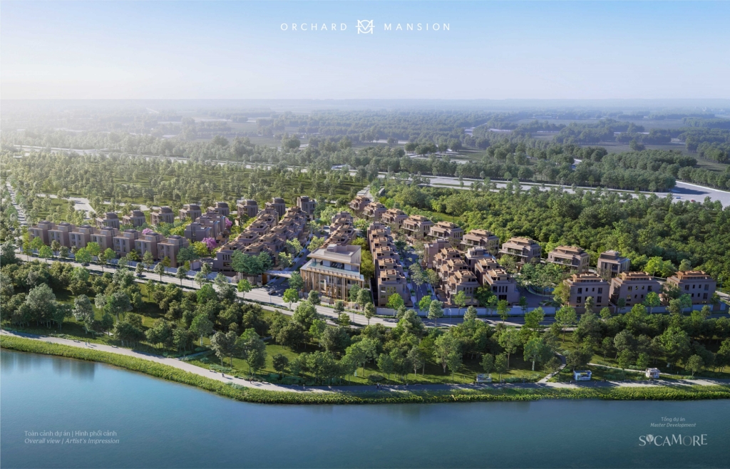 Dinh thự Orchard Mansion tại Sycamore Bình Dương