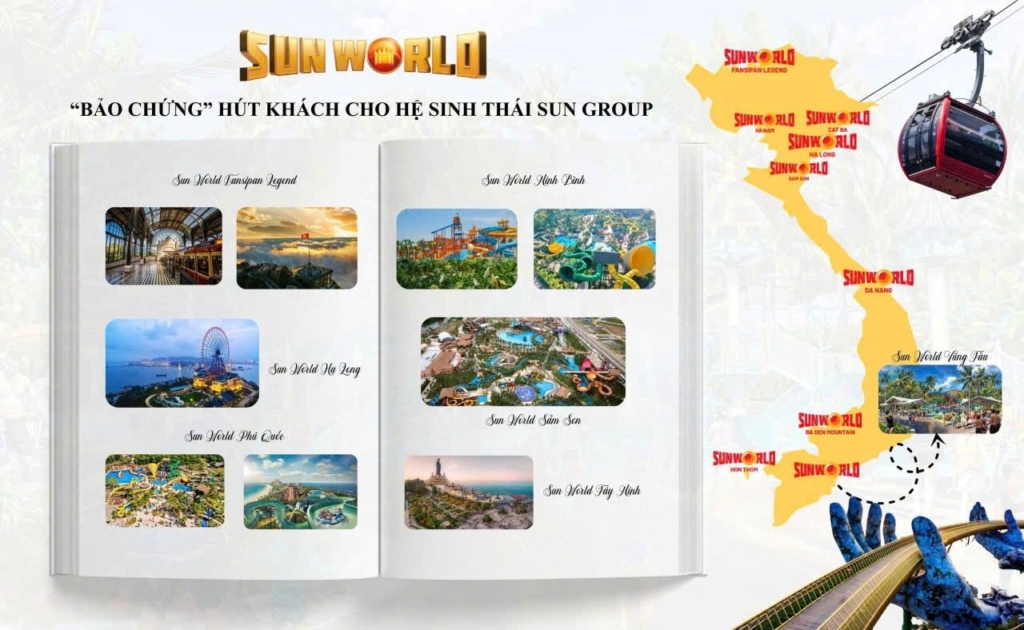 Sun World bảo chứng hút khách cho hệ sinh thái Sun Group
