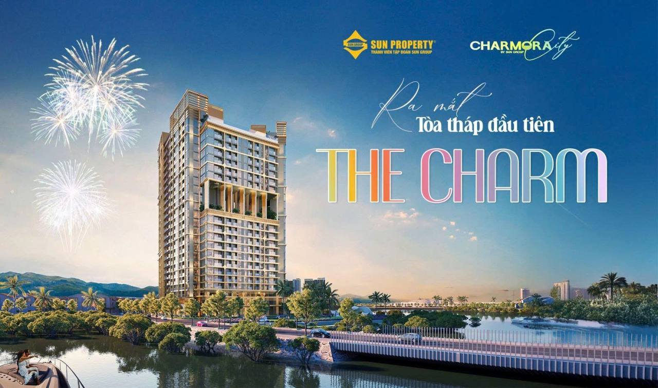 Tháp căn hộ đầu tiên The Charm Sun Nha Trang
