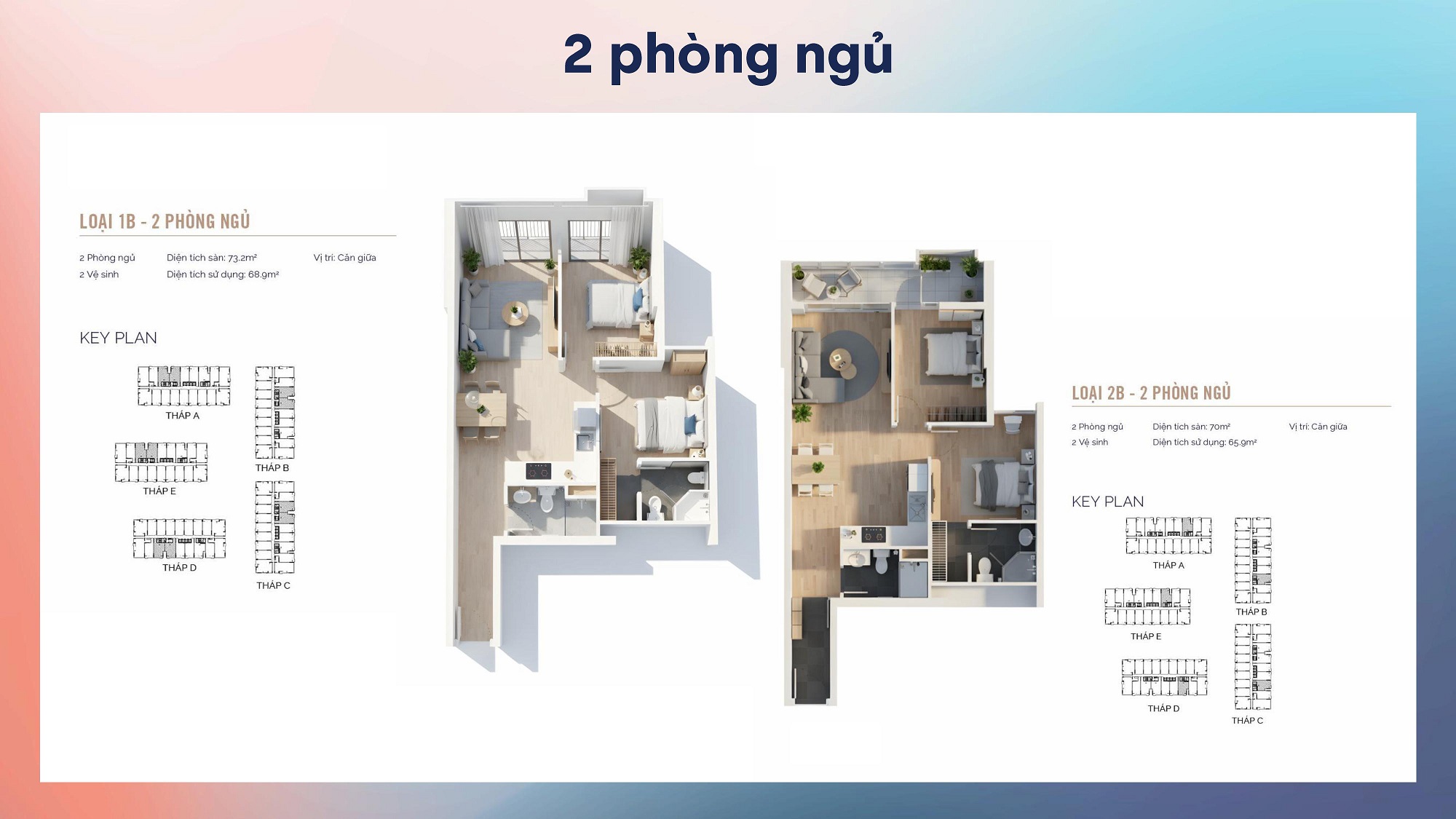 Thiết kế căn hộ 2PN MT Eastmark City