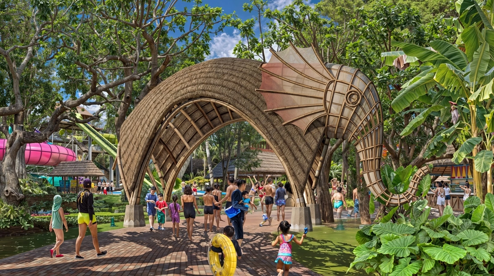 Công viên sở hữu 4 công viên chủ đề