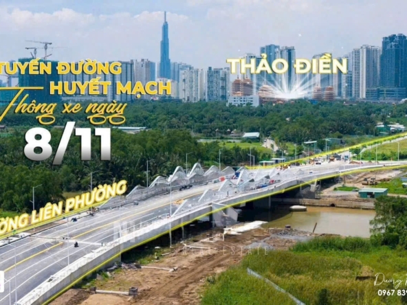 Đường Liên Phường chính thức thông xe vào 8/11/2025