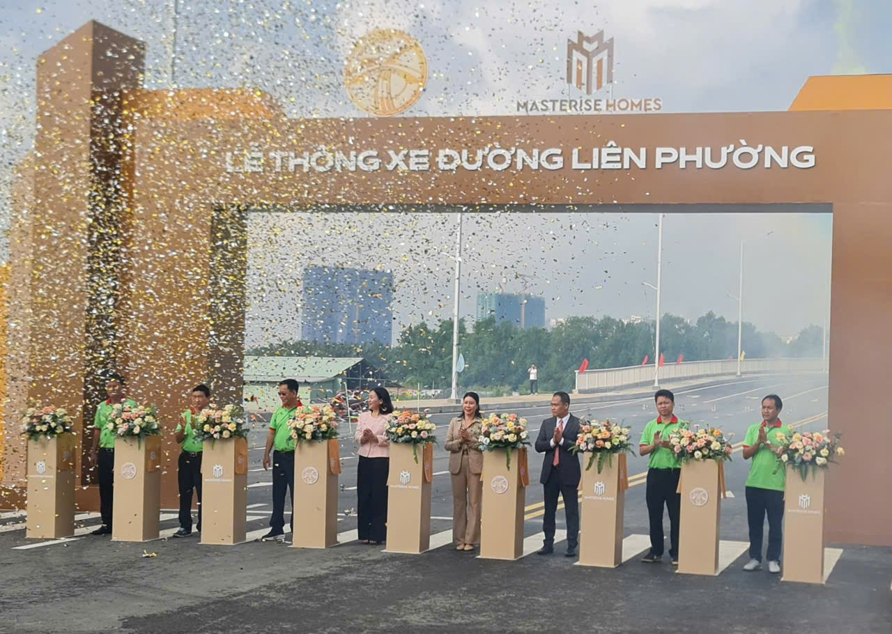 Lễ thông xe đường Liên Phường vào 08/11/2025