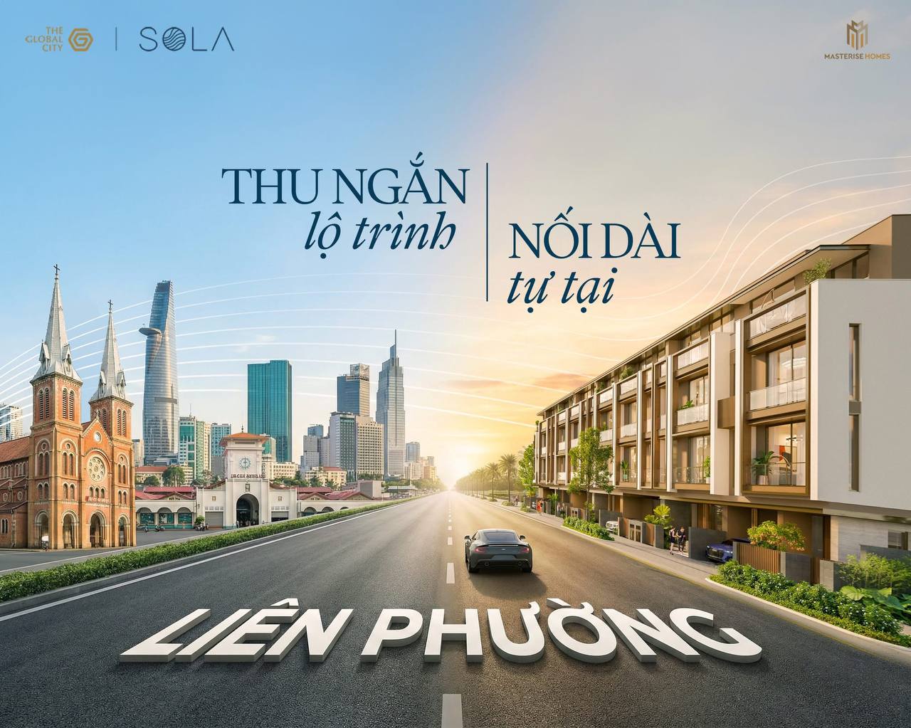 Liên Phường thông tuyến thu ngắn lộ trình