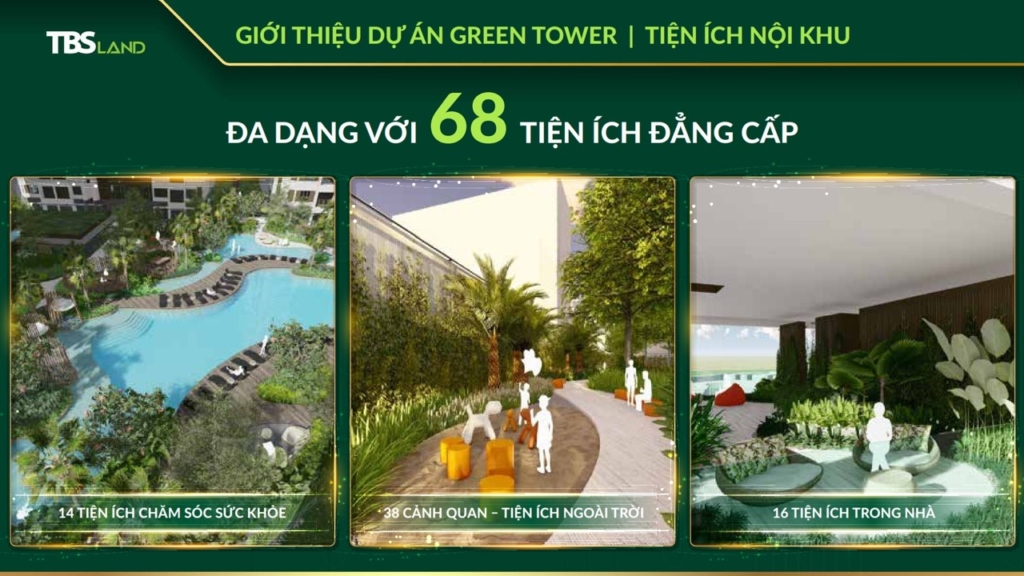 68 tiện ích đẳng cấp