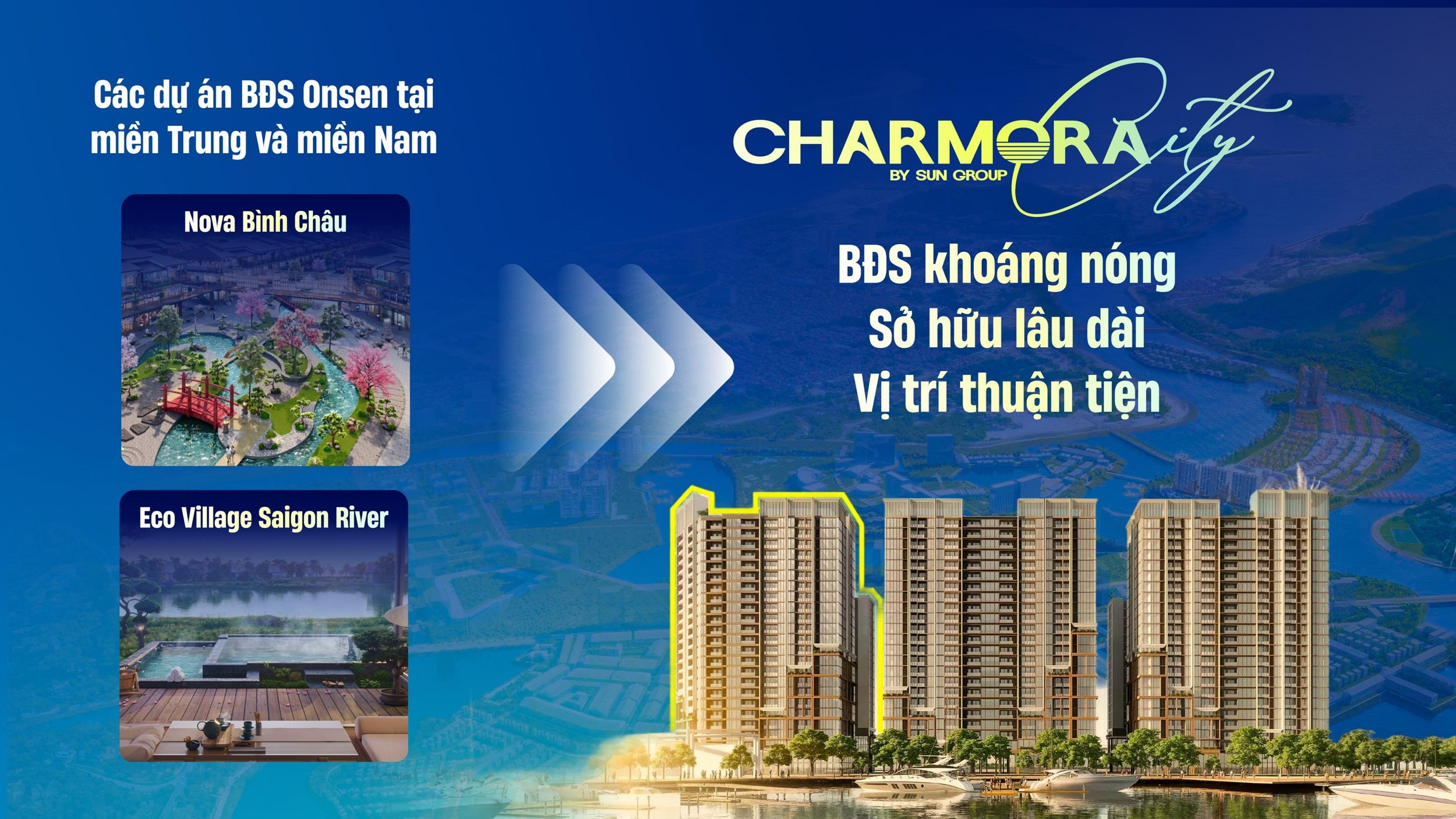 Bất động sản khoáng nóng The Onsensở hữu lâu dài