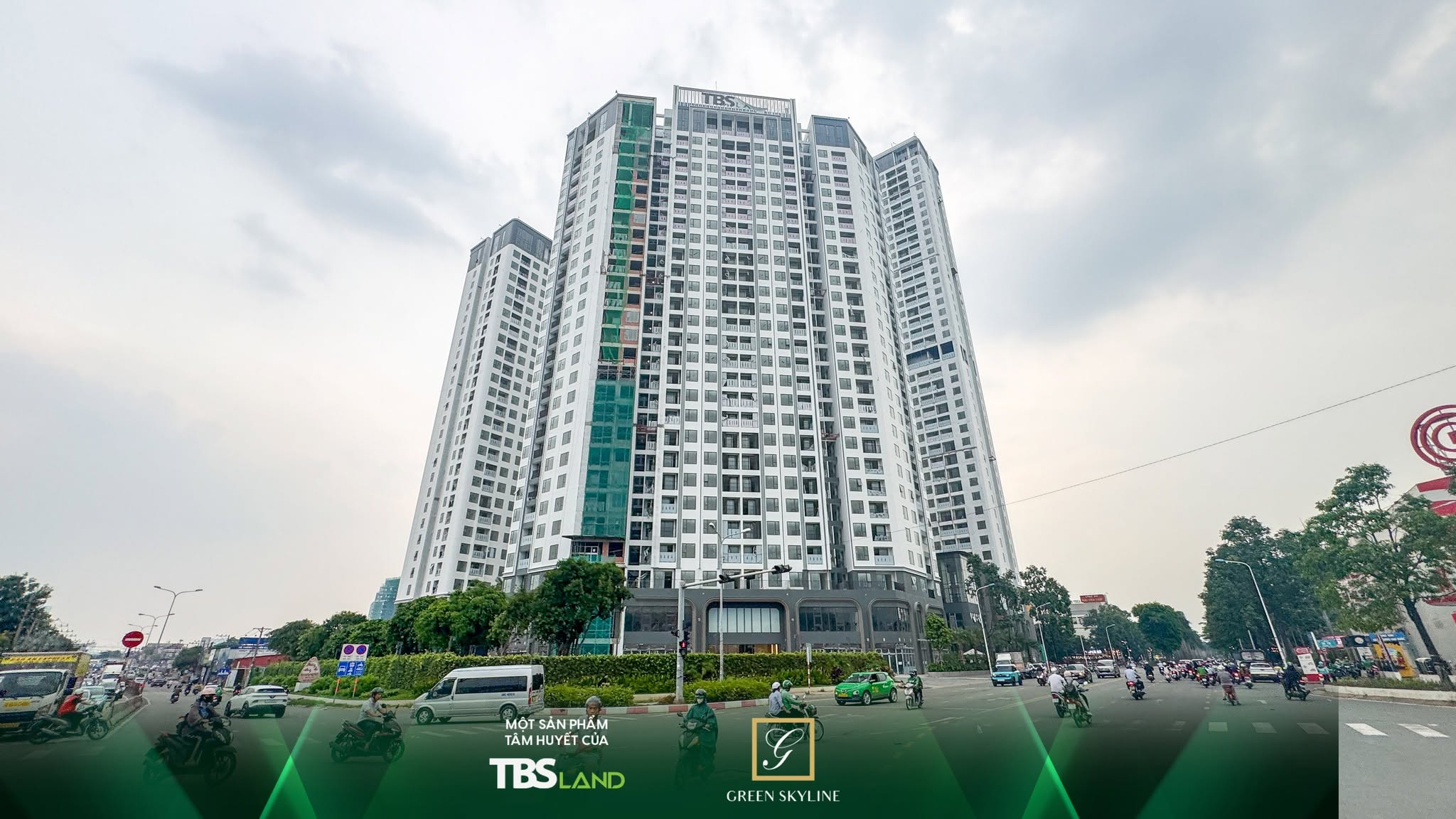 Cập nhật tiến độ dự án Green Skyline tháng 6 2026