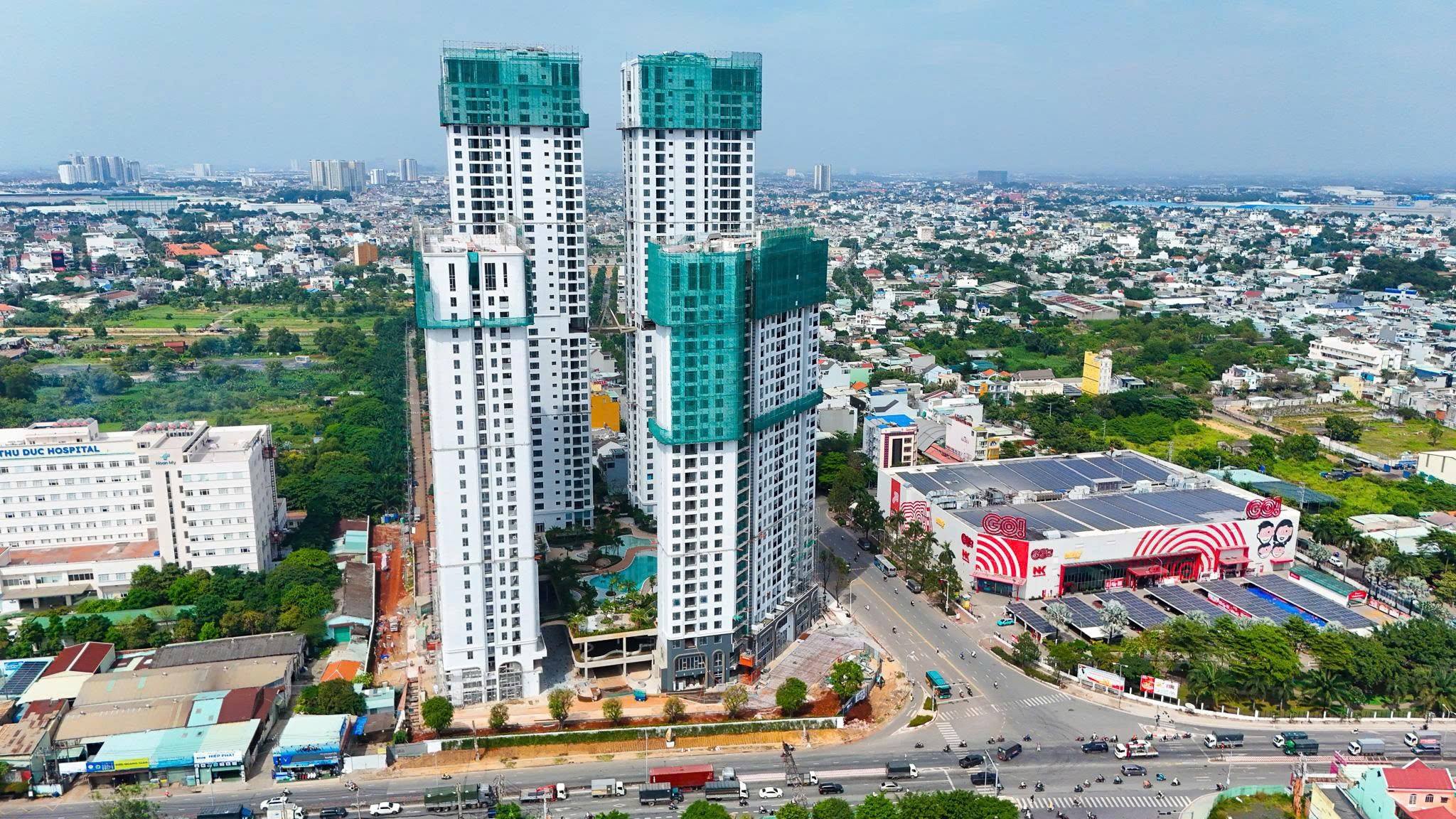 Hình ảnh thực tế dự án Green Skyline TBS Land