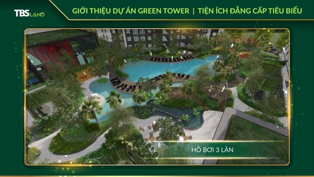 Hồ bơi 3 làn