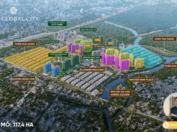 Khu Đô Thị The Global City Quận 2 ALL IN ONE Quốc Tế