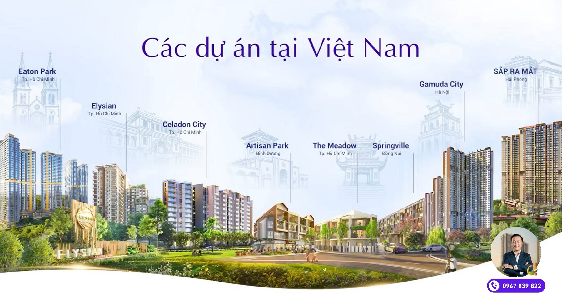 Các dự án của tập đoàn Gamuda Land tại Việt Nam