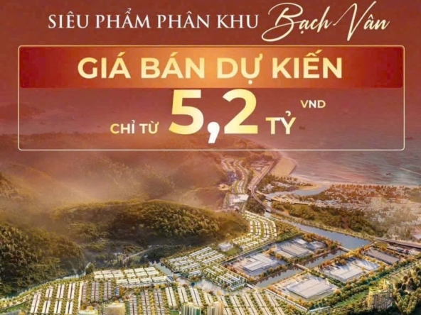 Giá nhà phố Bạch Vân Vin Làng Vân