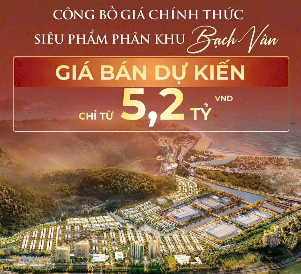 Giá nhà phố Bạch Vân Vin Làng Vân