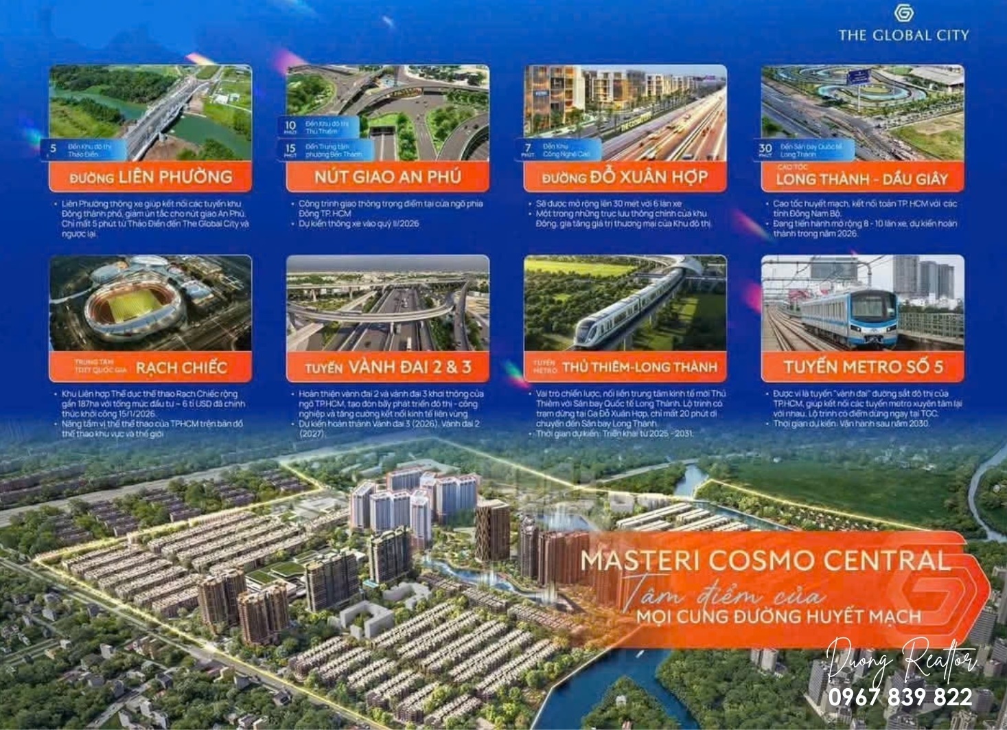 Masteri Cosmo Central - Tâm điểm của mọi con đường huyết mạch