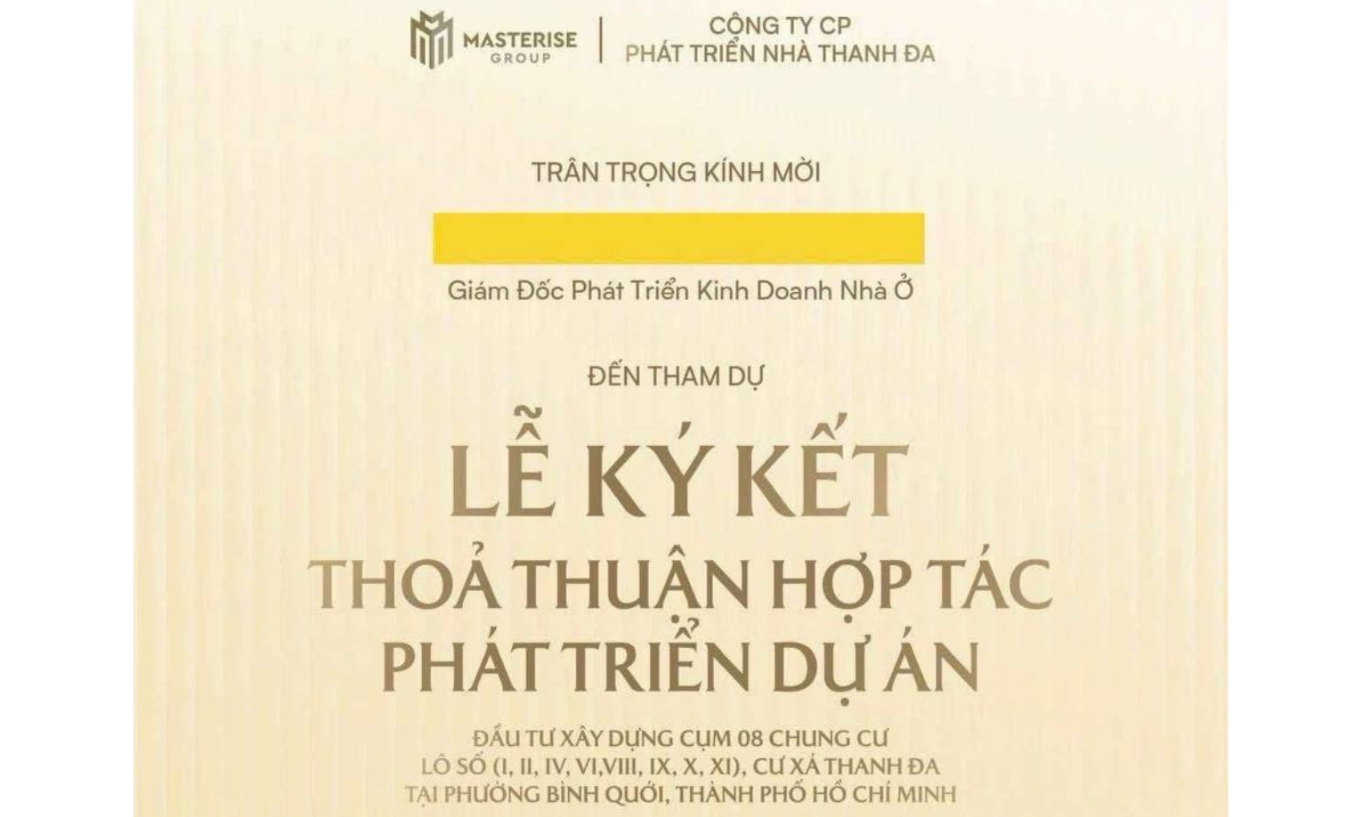 Masterise Homes chào sân đầu năm mới 2026 với cụm 08 chung cư Masteri Thanh Đa