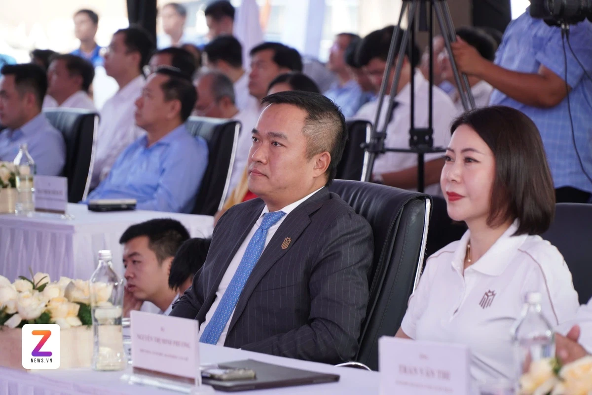 Ông Hồ Anh Ngọc - Masterise Group tại lễ động thổ khởi công Cầu Cần Giờ sáng ngày 15.01.2026