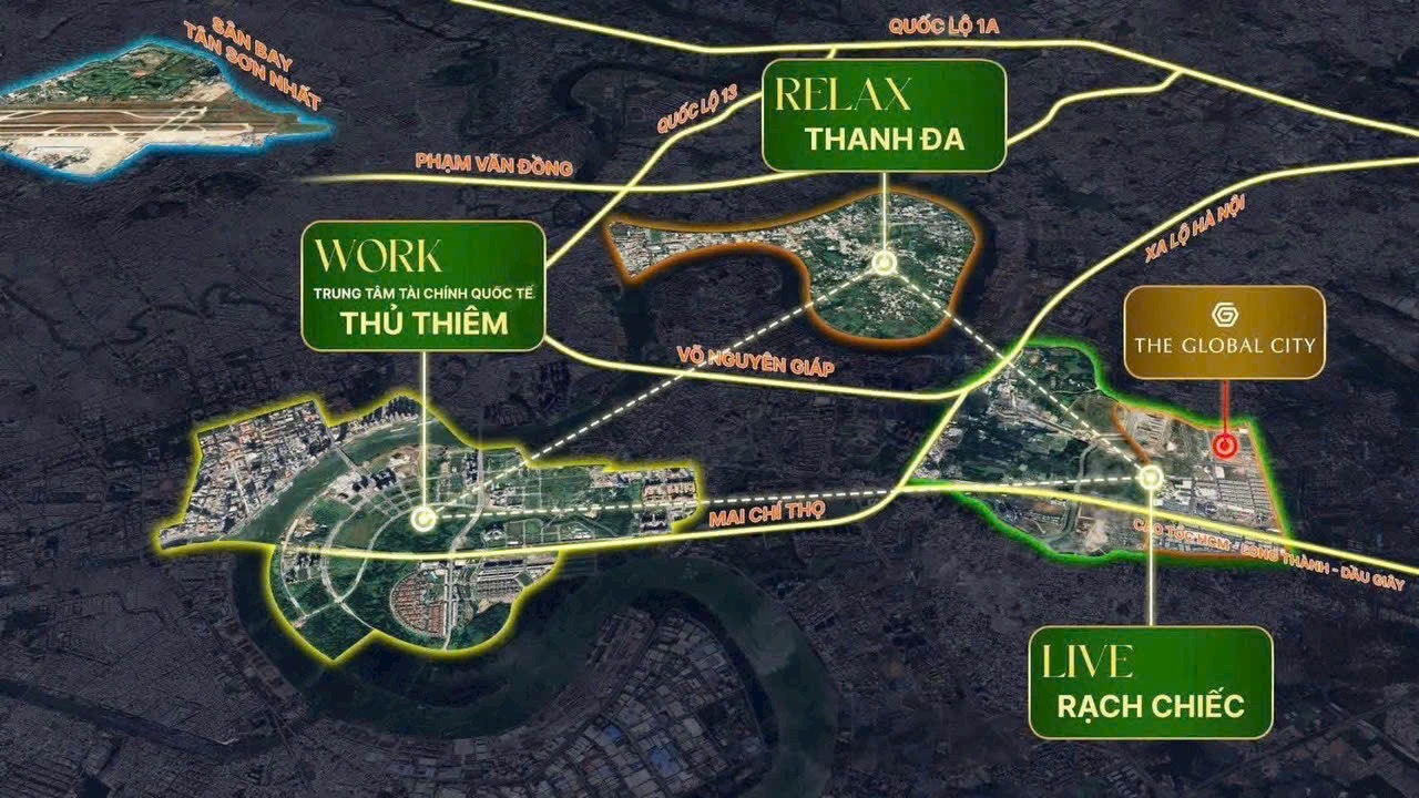 Thủ Thiêm (Work) - Thanh Đa (Relax) - Rạch Chiếc (Live) 