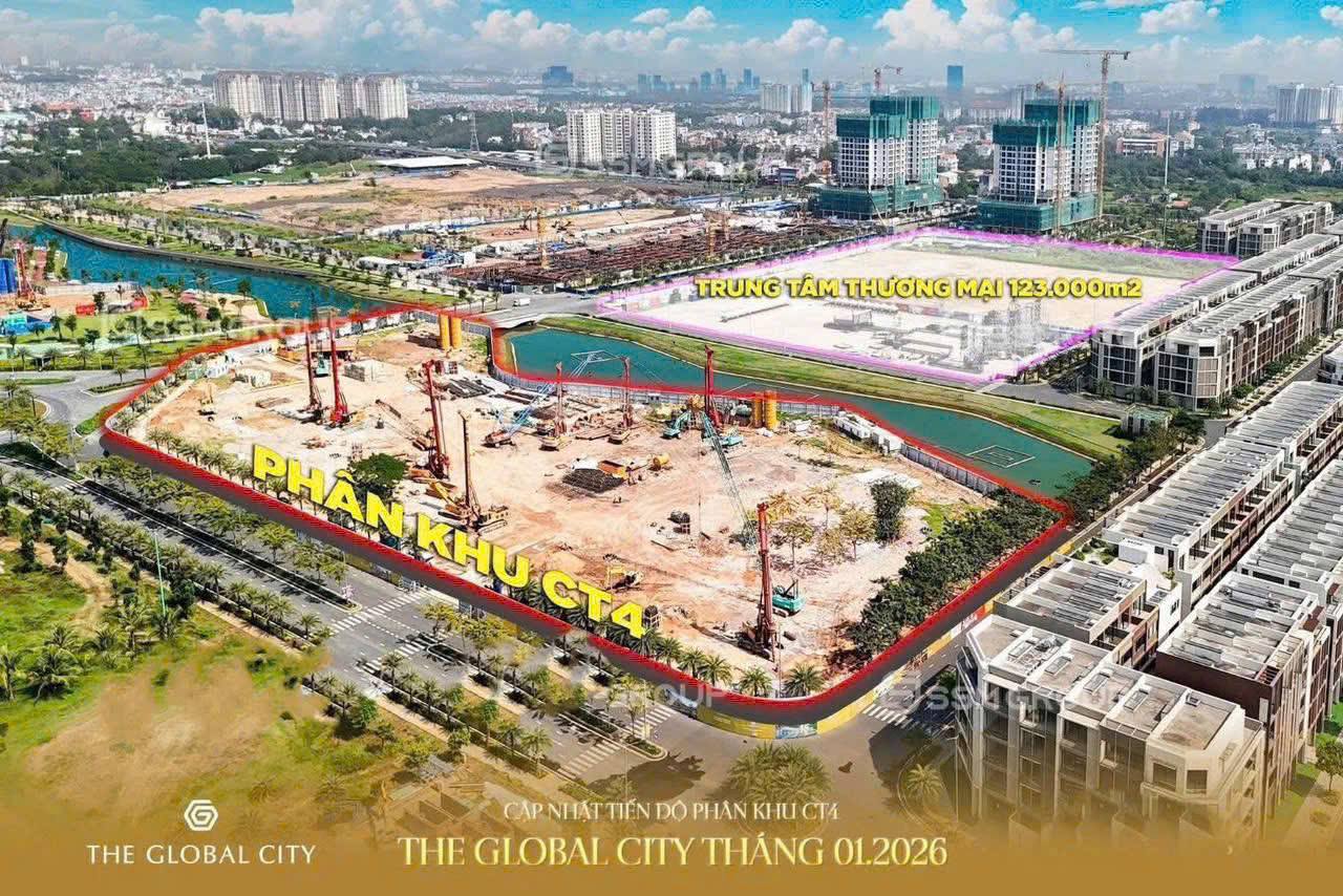 Tiến độ thực tế Masteri Cosmo Central tháng 1.2026